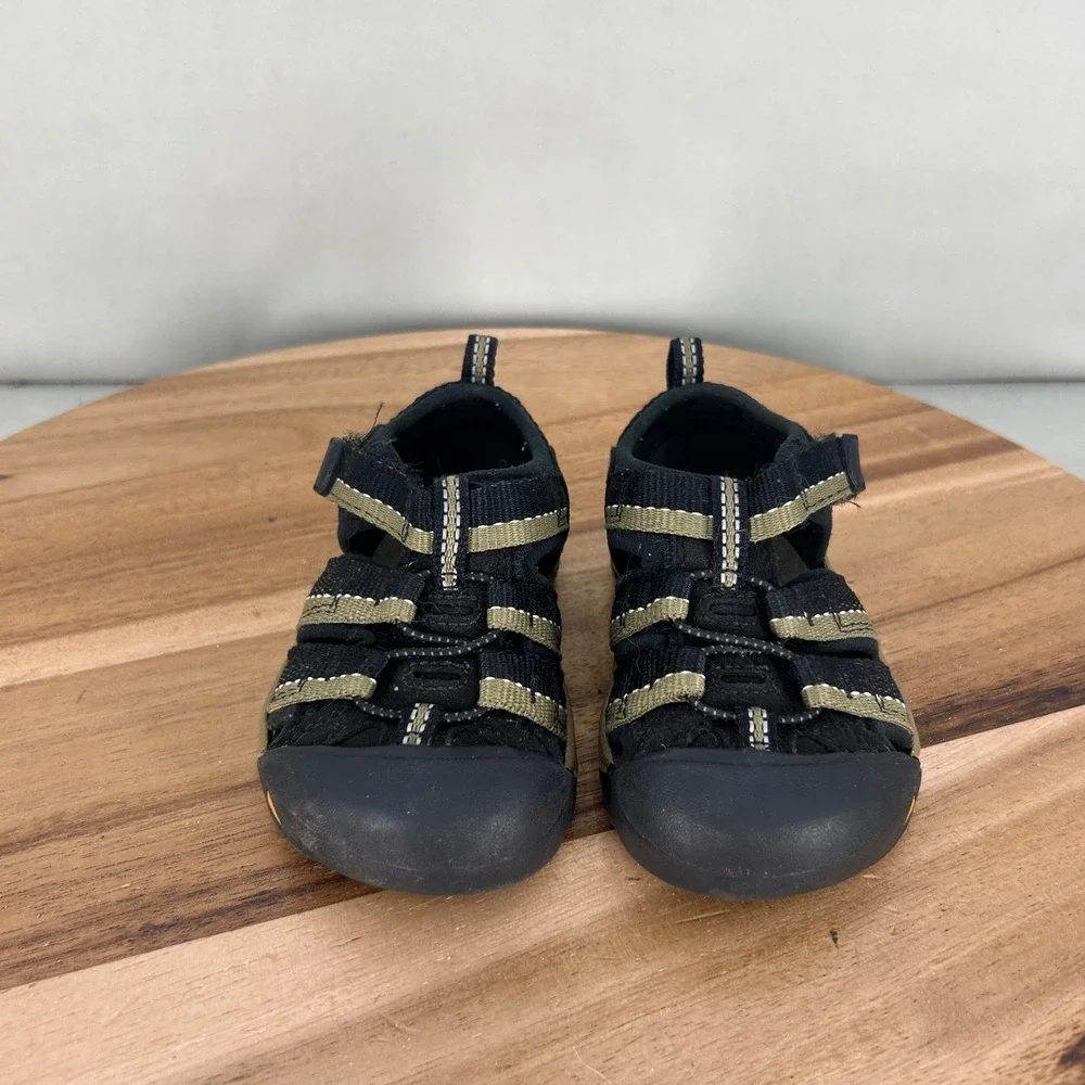 Keen Newport H2 Kids Sandals Black Olive Size 6 Toddler 1005689 Hiking Shoes